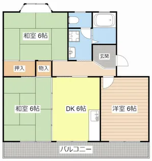 リーフマンション【301号室】の間取り