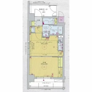 エステムプラザ京都御所ノ内REGIA【2階】の間取り
