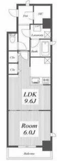 セイル淀屋橋【4階】の間取り