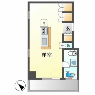 REGARO KANAYAMA Sta.【502号室】の間取り