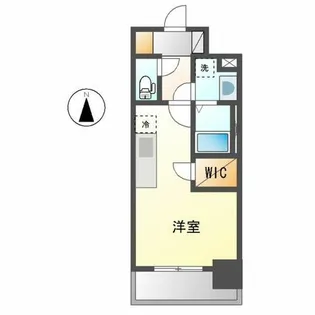 デュオフラッツ鶴舞【1102号室】の間取り