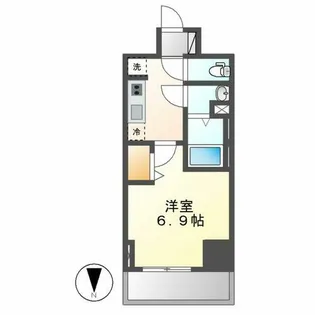 M-Luxe丸の内【604号室】の間取り