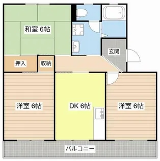 リーフマンション【301号室】の間取り