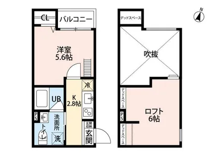 First Gate KOBE【1階】の間取り