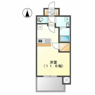 プレサンスTHE栄【1004号室】の間取り