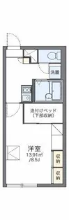 レオパレスシーサイドサカエ【204号室】の間取り