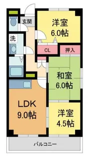メゾン共栄【3階】の間取り