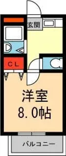 ハイツレジーナ【205号室】の間取り