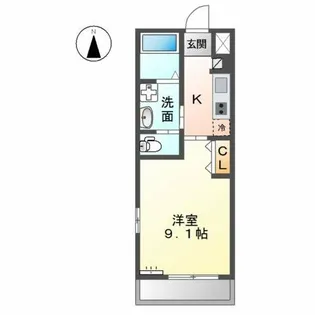 シエスタ【1階】の間取り
