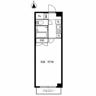 ソレイユ楠【3階】の間取り