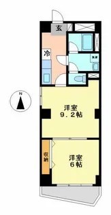 ヴァンキッシュ【1005号室】の間取り