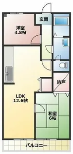 安田ハイツ【303号室】の間取り