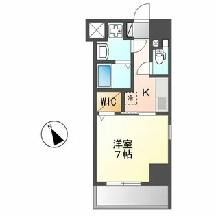 プレイズシード車道【9階】の間取り
