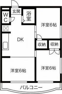 レジデンス光和N104【3階】の間取り