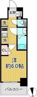 プレサンスNAGOYAシティオ【8階】の間取り
