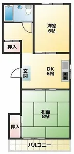 森ハイツ4【2階】の間取り