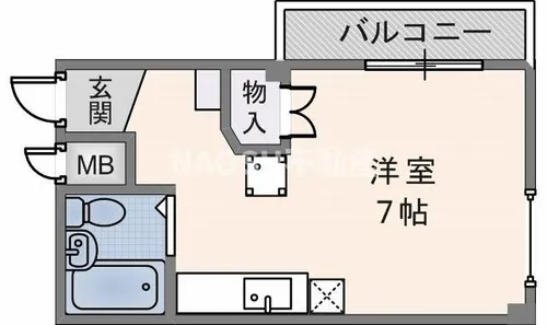 エステート木村【103号室】の間取り