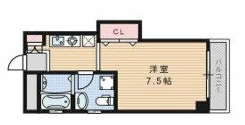 la・HAL【5階】の間取り