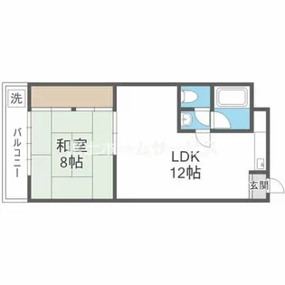 大ケイハイツ【3階】の間取り