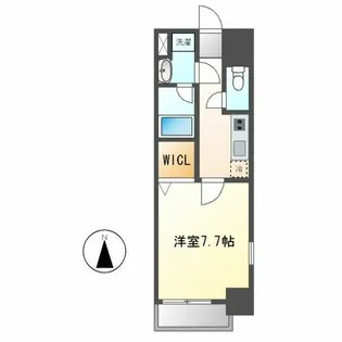 ソレアード【8階】の間取り