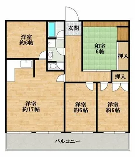 丸正ハイツ【302号室】の間取り