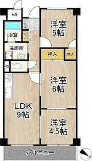 久光マンション【2階】の間取り