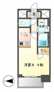 プレサンス丸の内レジデンスⅡ【5階】の間取り