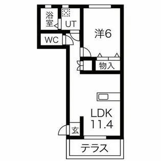 S&EⅠ【1階】の間取り
