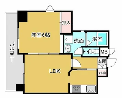 クリーンピア南大路時計台【301号室】の間取り