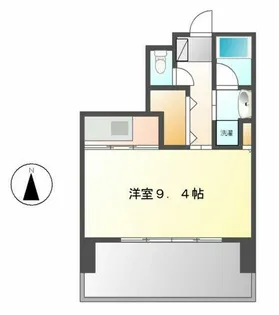 CASTELLO ASSO【1102号室】の間取り