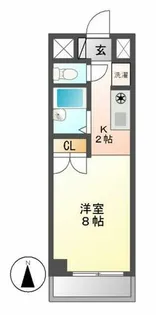 オークヒルズ円庄Ⅱ【C-1号室】の間取り