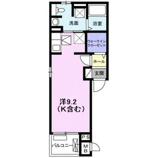 ガーデン・ベル【1階】の間取り