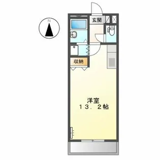 サンヒルズマキノ【1階】の間取り