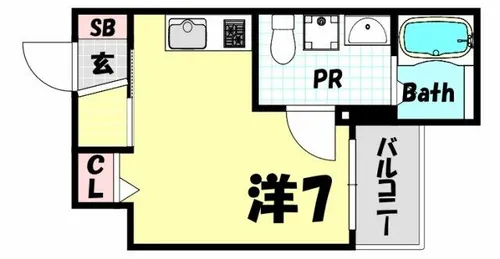 サンクラッソ神戸山手【2階】の間取り