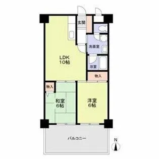 片岡マンション2【3階】の間取り