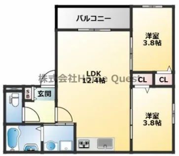 Avantio Anhelo【2階】の間取り