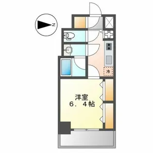 AVANTI atsuta【601号室】の間取り