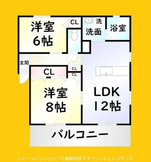 FILL PLACE KⅠ【1階】の間取り