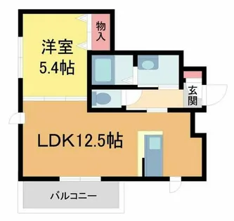 イマージュ【201号室】の間取り