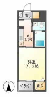 グランレジーナ【106号室】の間取り