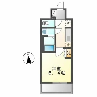 プレサンスTHE新栄【10階】の間取り