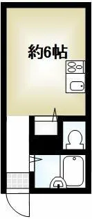 ハートマンション【2階】の間取り