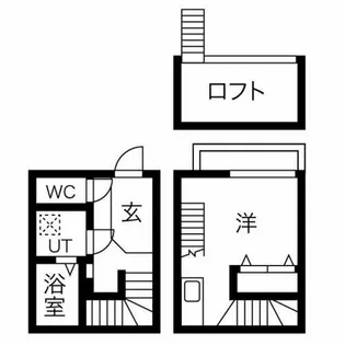 コンフォート本陣【1階】の間取り