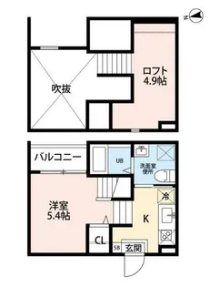 MountainAsh(マウンテンアッシュ)【1階】の間取り