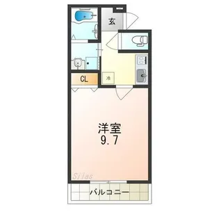 大阪府堺市西区鳳中町9丁【アパート】の間取り