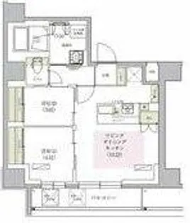 アーバネックス塚口【4階】の間取り