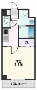 ビエラコート岸部中【1階】の間取り