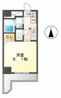ISM金山(旧プロビデンス金山)【902号室】の間取り