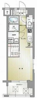 エンクレスト博多駅南Ⅲ【2階】の間取り