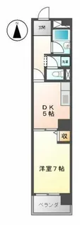 アーバンライフ金山Ⅱ【701号室】の間取り